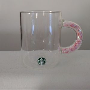 Starbucks valentines glitter handle mug 2022